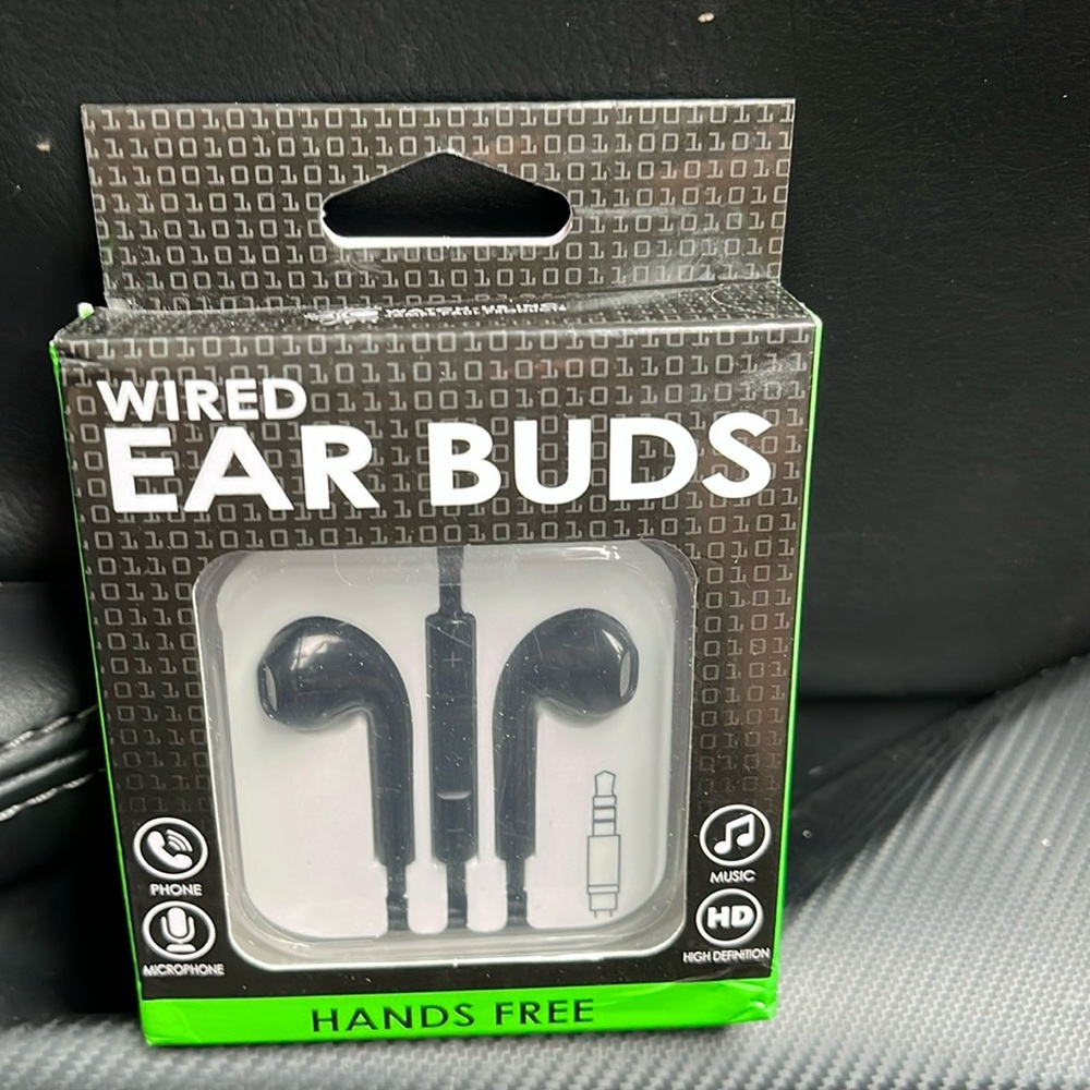 Wired Ear Buds Hands Free